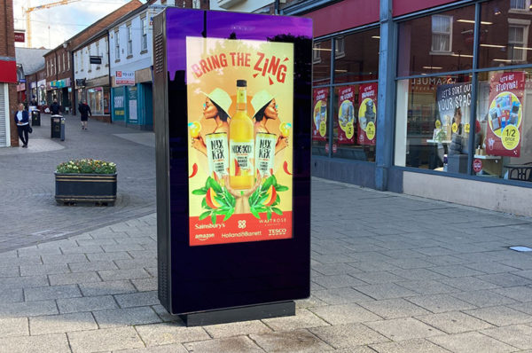 Outdoor Freestanding Digital Posters Newcastle Under Lyme (2)